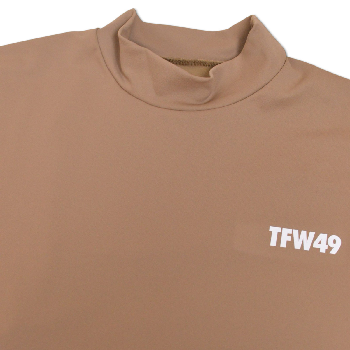 TFW49 半袖ハイネックシャツ ゴルフ ゴルフウェア RELAX MOCK NECK