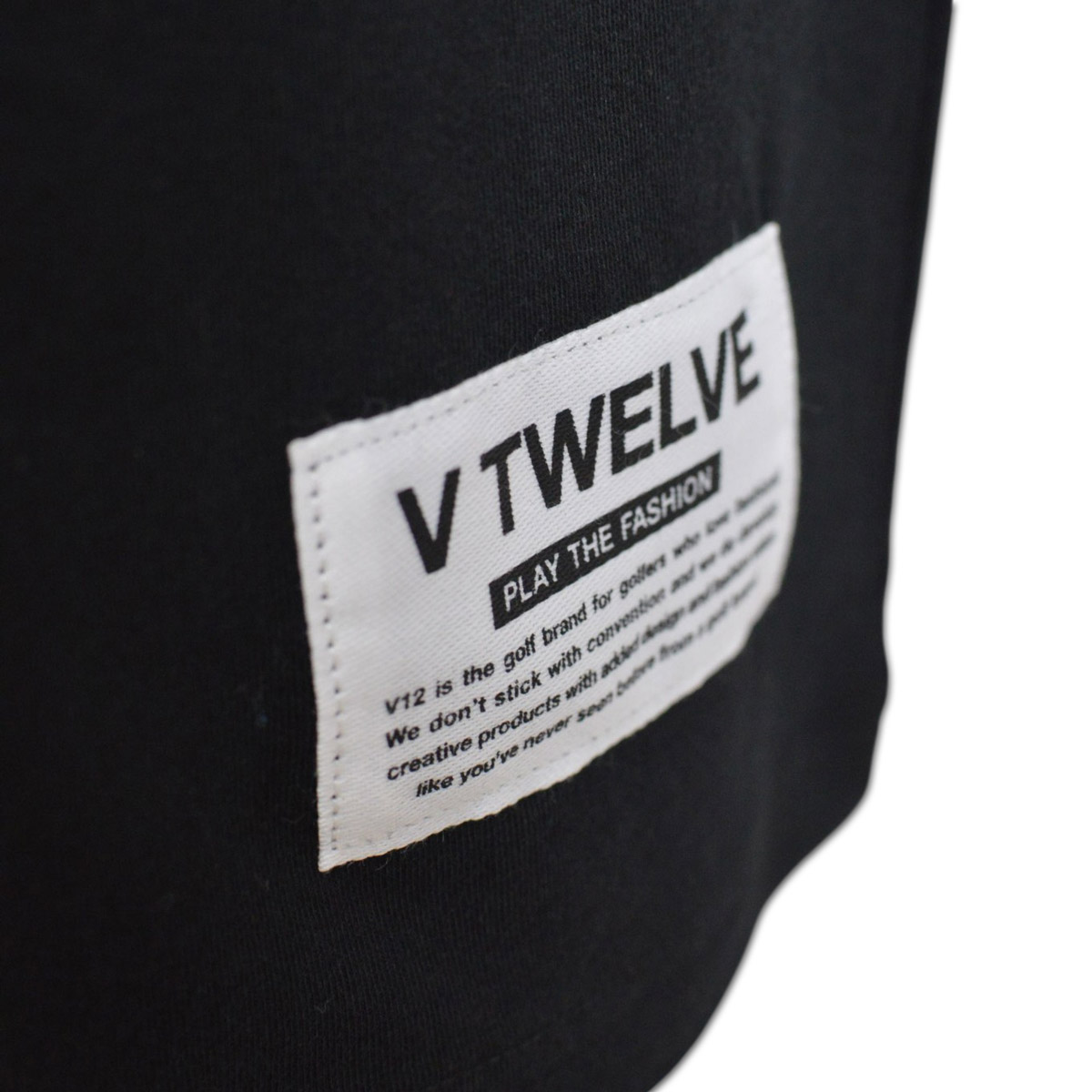 V12（ヴィ・トゥエルヴ） 半袖Tシャツ ゴルフ ゴルフウェア HICKY TEE