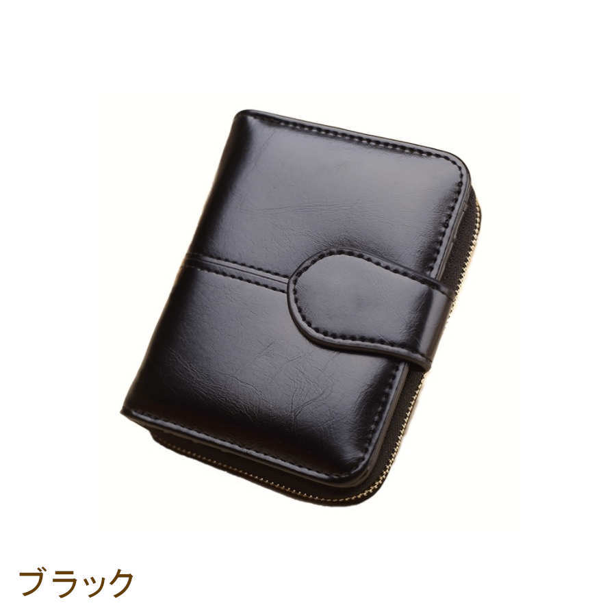 ミニ財布 2つ折り キャメル 高級 おしゃれ シンプル コンパクト かわいい 通販