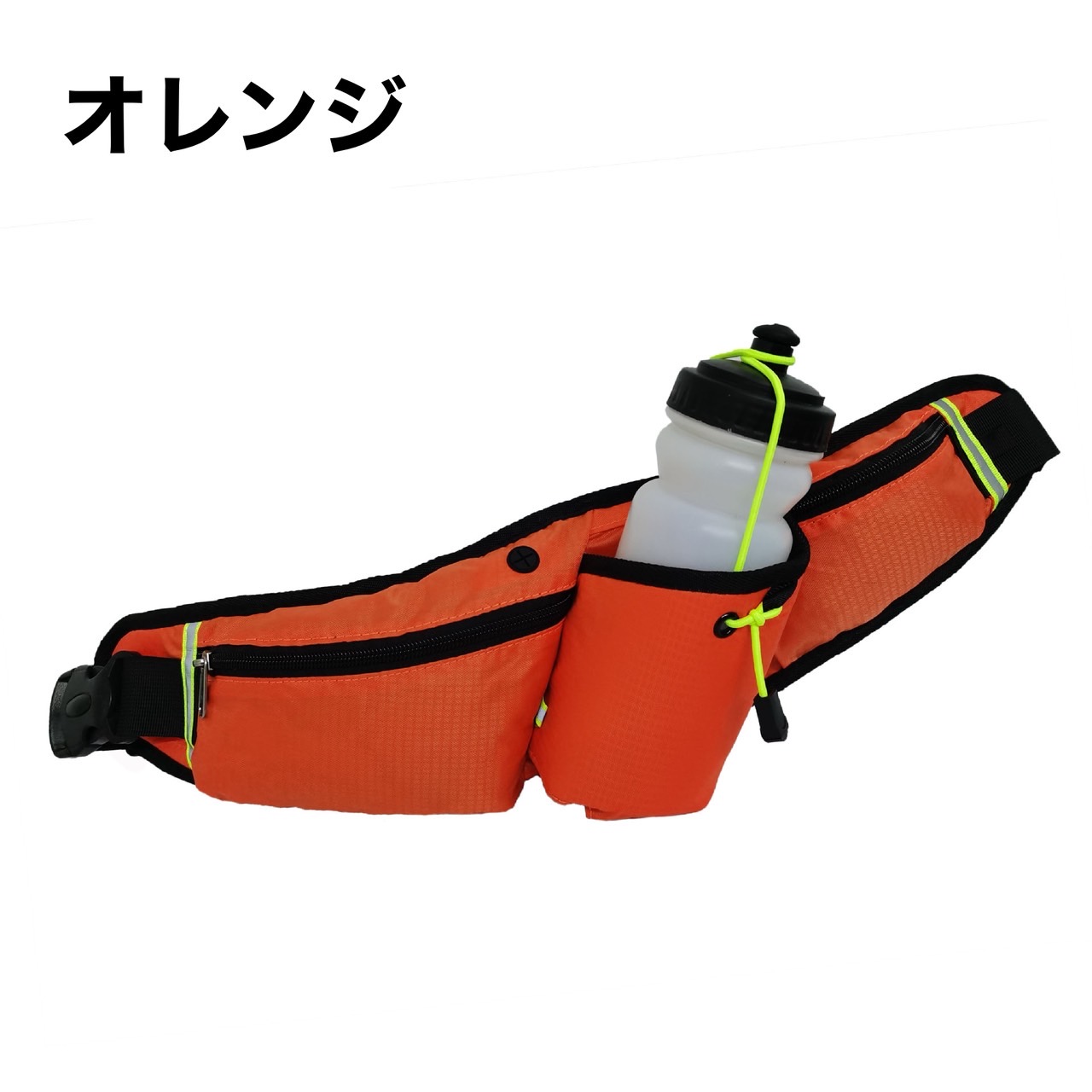 ランニングバッグ ウエストポーチ 防水 揺れない 軽量 メンズ レディース スマホ ペットボトル収納 マラソン  ウォーキング サイクリング しっかり素材 | ブランド登録なし | 08