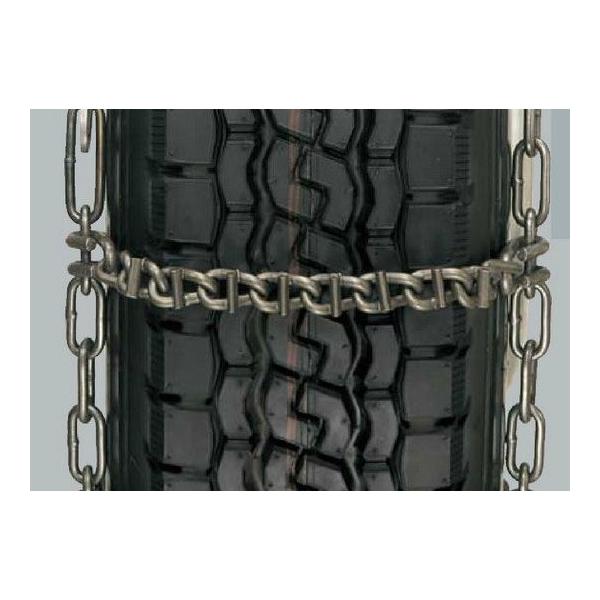 つばきトラック用タイヤチェーン Sラグチェーン シングル 245/70R19.5 T-TB-2840 椿本チェイン 2840 大型トラック バス用 1ペアの画像