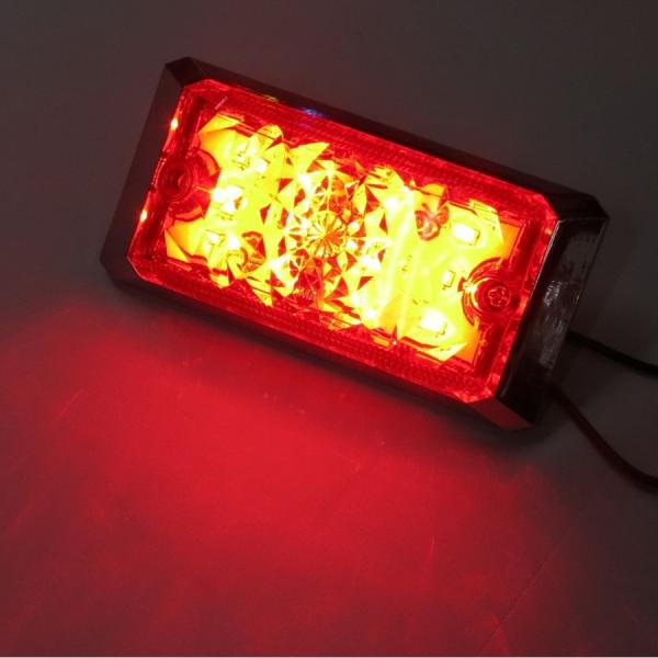 日本ボデーパーツ工業 激光LED角BIGマーカー アンバー 12V/24V共用