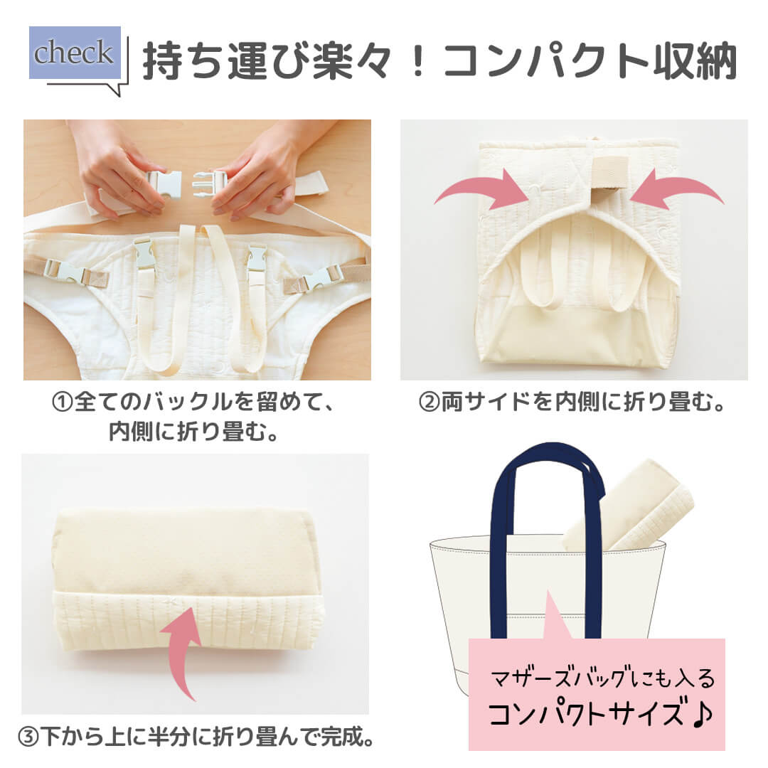 コンパクト収納