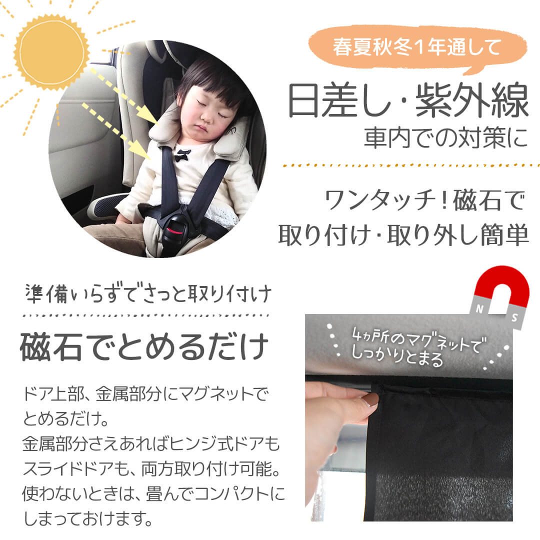 マグネットUVカットカーテン スター
