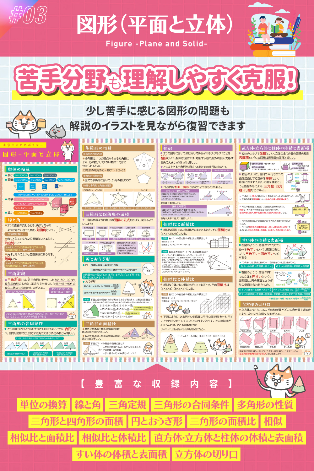 算数セット 中学受験 お風呂ポスター 小学生 【学ぶ習慣が身に