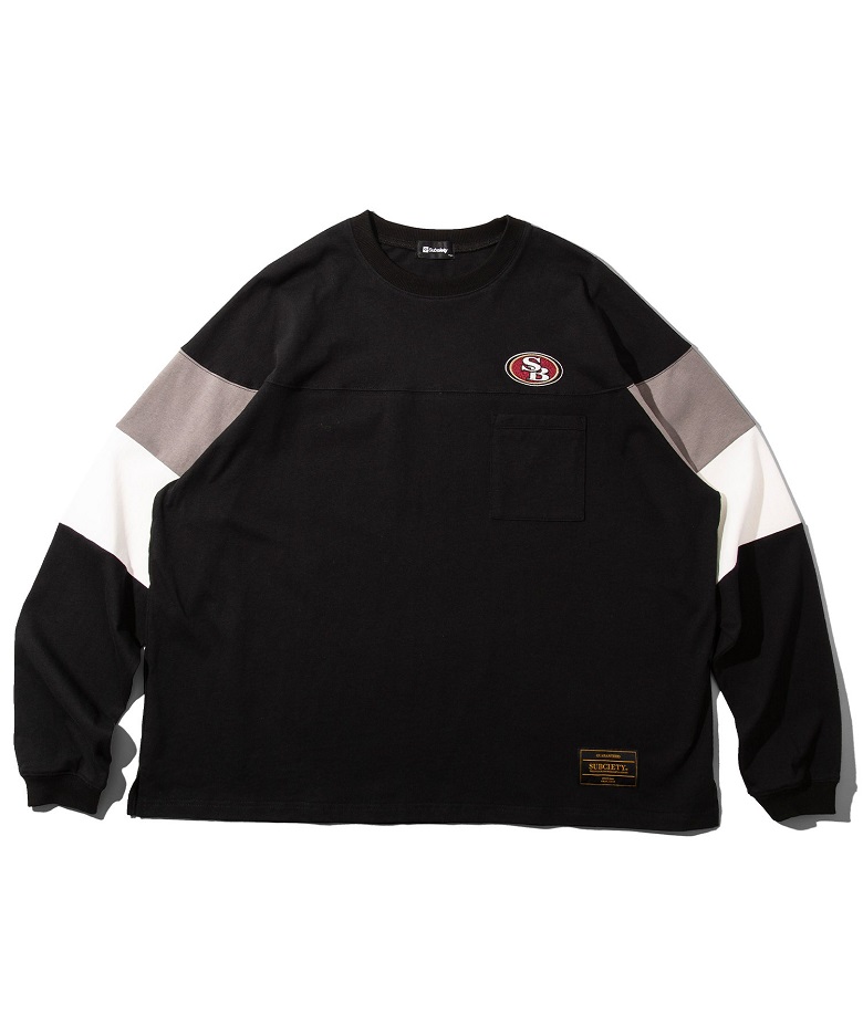 FOOTBALL L/S TEE Subciety サブサエティ サブ サブサイティー