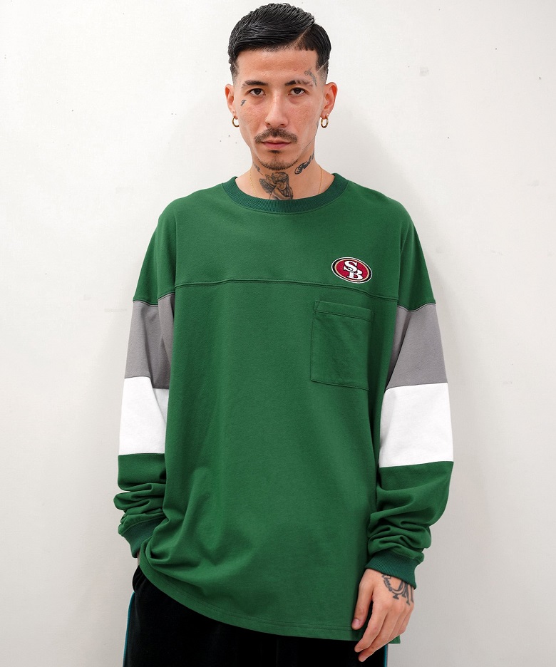 FOOTBALL L/S TEE Subciety サブサエティ サブ サブサイティー