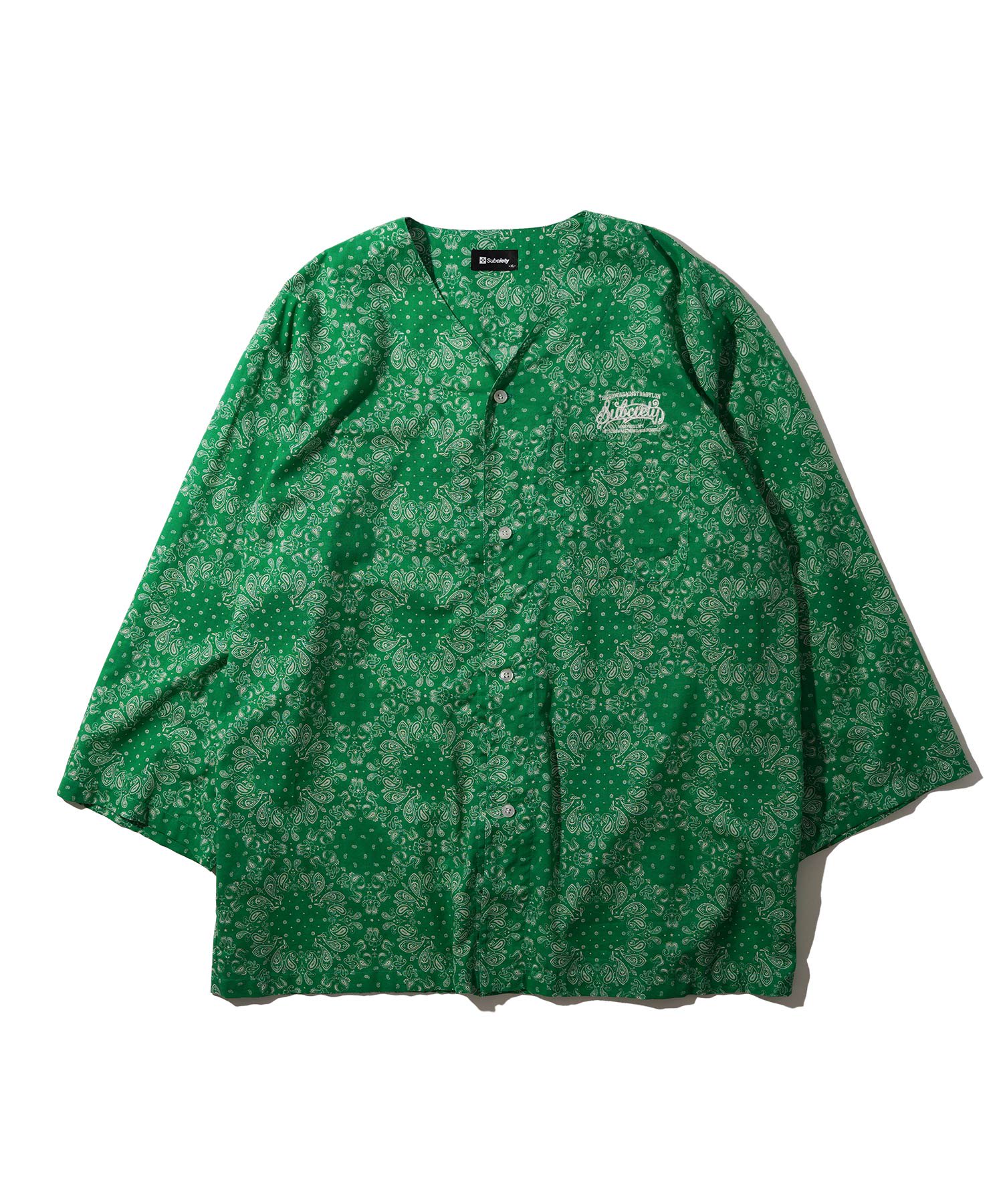 Subciety PAISLEY DABO SHIRT : 103-22858 : ROWDY DOG - 通販 - Yahoo