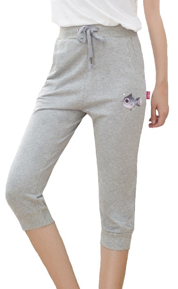 ジジル レディース ボトムス カジュアルパンツ クロップドパンツ Cropped pants & culottes