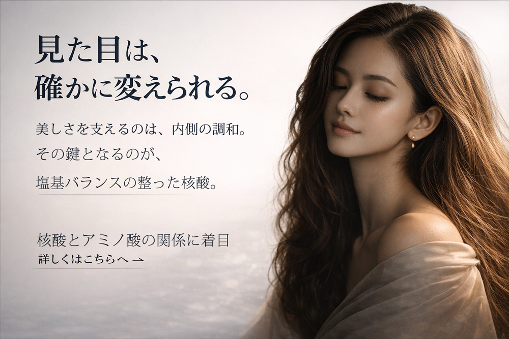 見た目年齢は確実に変えられるタンパク質がもっと必要