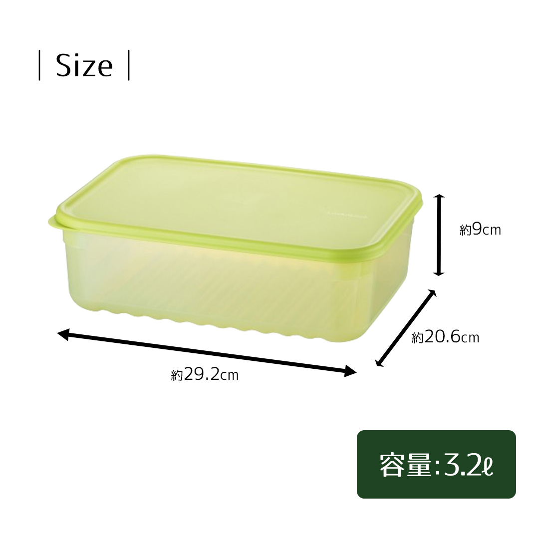 保存容器 鮮度長持ち 3.2L ロック＆ロック | キープフレッシュ 密閉