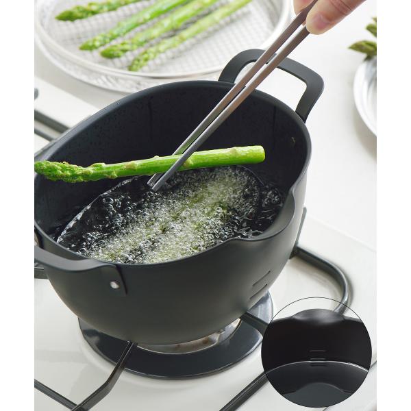 鉄製 揚げ鍋 PD3023 aikata 日本製 | 揚げ物鍋 天ぷら鍋 揚げ物 鍋