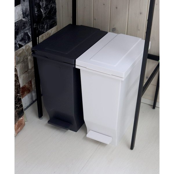 密閉ゴミ箱 分別 エバン 密閉ペダルペール 20L アスベル
