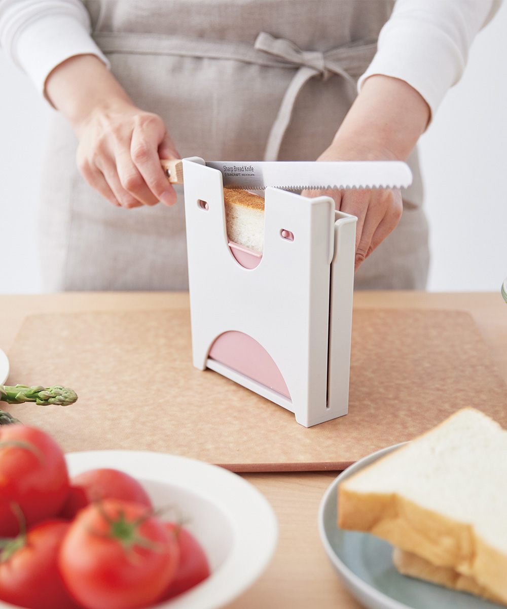 食パン スライサー HC ピンク I-611 イセトー | パン ぱん