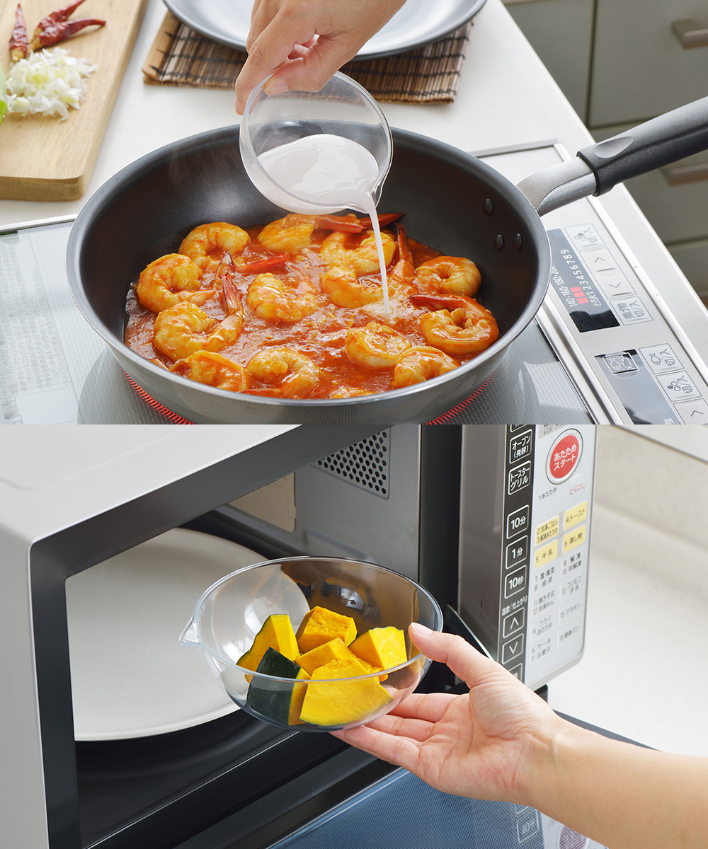 耐熱 ボウル 4点セット 軽くて割れない レンジボウル 4pcs 日本製