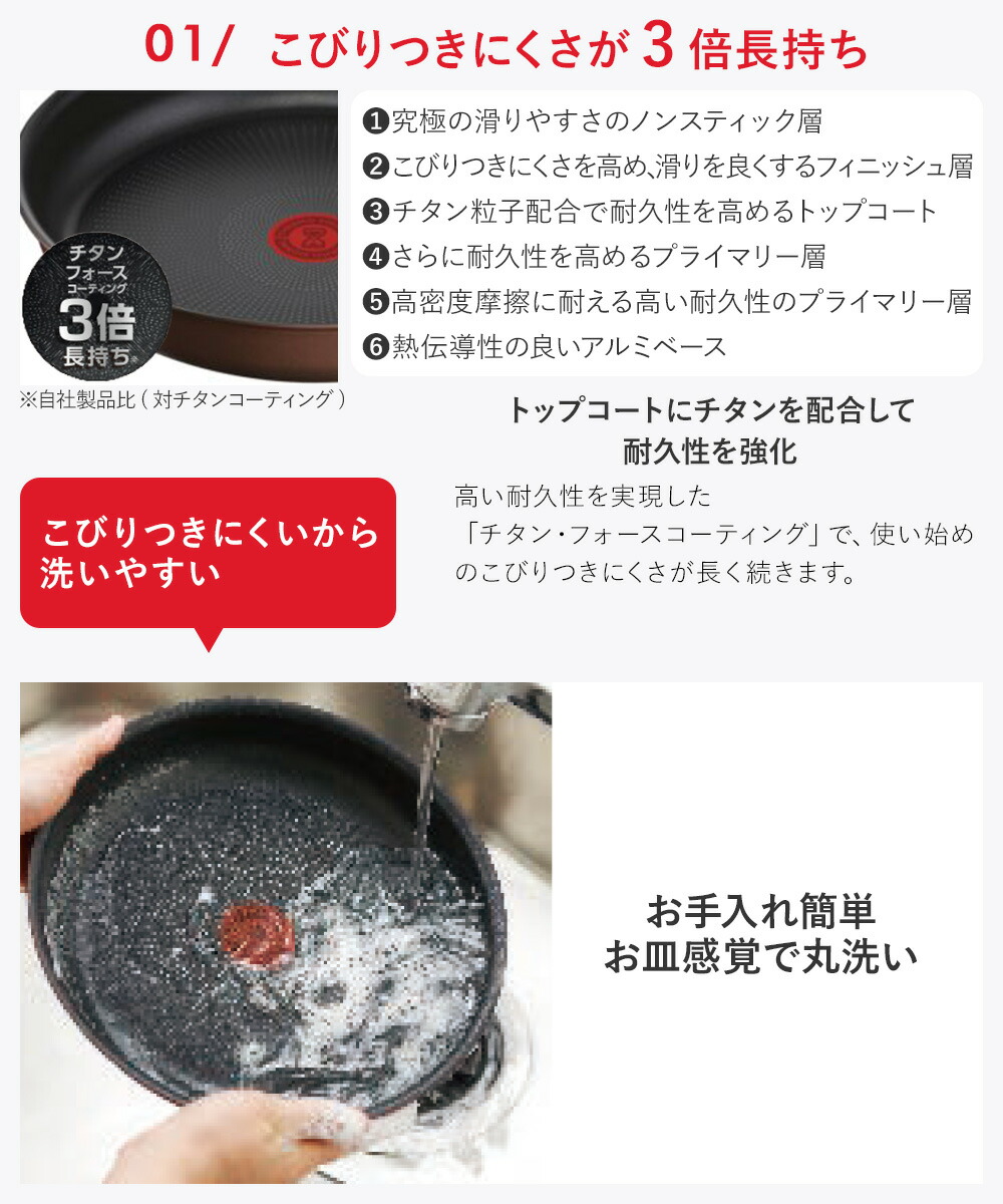 T-fal インジニオ・ネオ IH モカ セット3 L78790 ( 3点セット