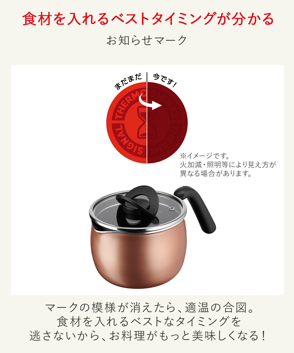 ティファール オプティスペース マルチポット 14cm ガス火専用 A54587