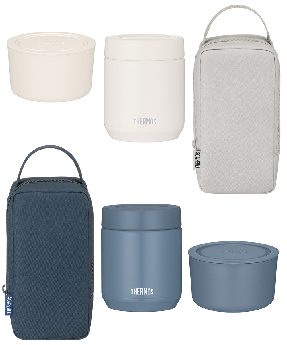 サーモス　スープ　ランチセット　 真空断熱　スープジャー　550 ml 2個 Amazon｜【食洗機対応モデル】 サーモス 真空断熱スープランチ