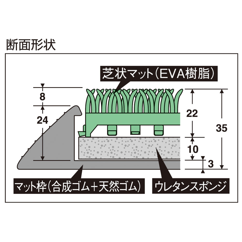 法人限定 】 除菌マット 69.5×99.5cm 業務用 | ベランダ マット 室内