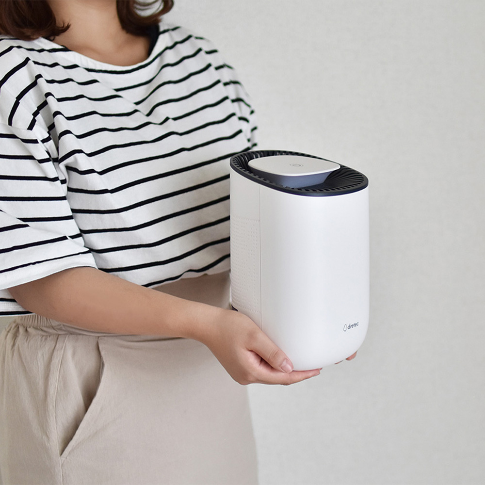 アウトレット ドリテック コンパクト除湿機 クアラ 450ml JY-100