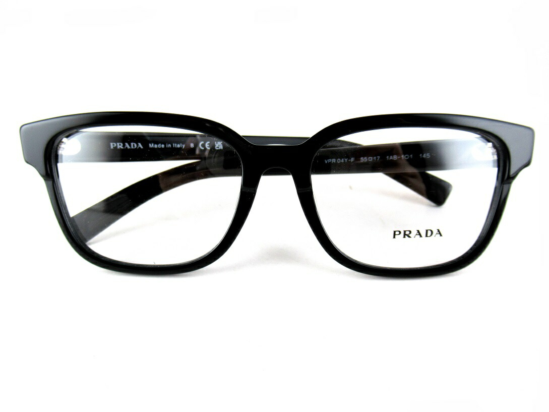 超美品 PRADA プラダ VPR661 チタンフレーム メガネ 眼鏡 日本製 PRADA/プラダVPR04Y-F 1AB-1O1-国内正規品-眼鏡フレーム基本レンズ無料