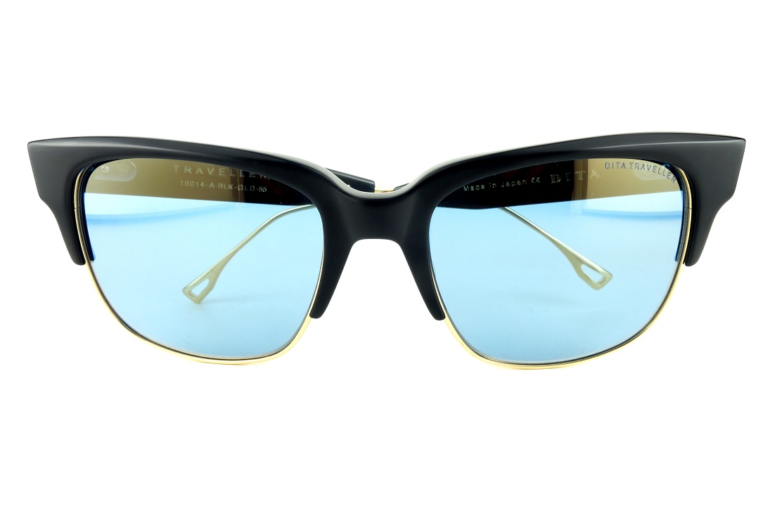 DITA/ディータTRAVELLER 19014-A-BLK-GLD-55サングラス-正規品-送料