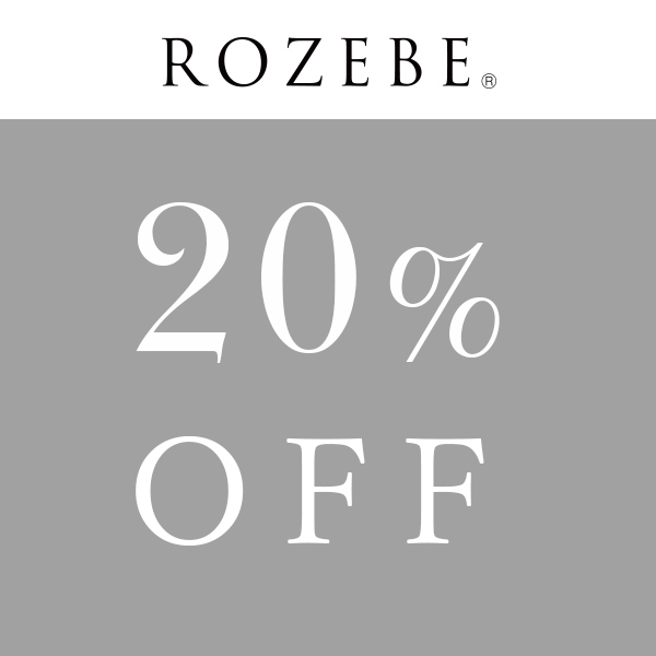 ROZEBEの「フェイスマスク【20％OFF】」のクーポン