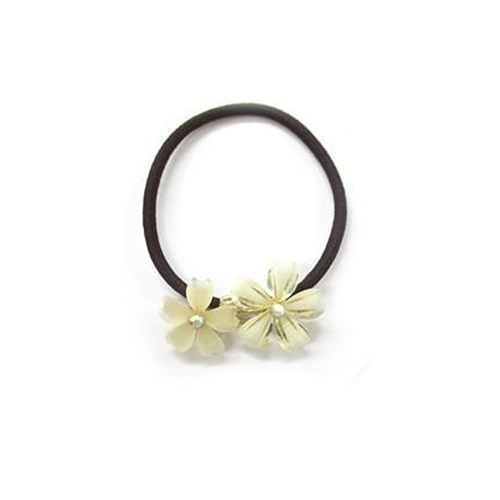 桜 ヘアゴム レディース 花 フラワー ポニー ヘアアクセサリー サクラ