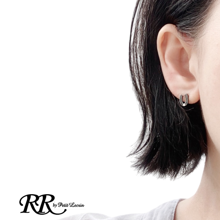 ピアス 馬蹄 ホースシュー 金属 レディース シンプル 大人可愛い