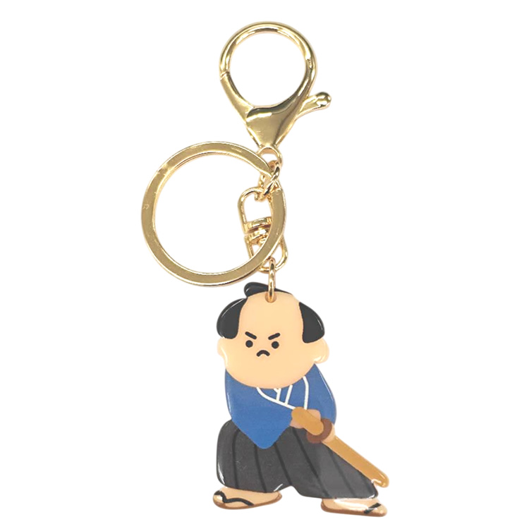 キーホルダー 富士山 だるま 桜 侍 鳥居 狐 キツネ キーリング 日本