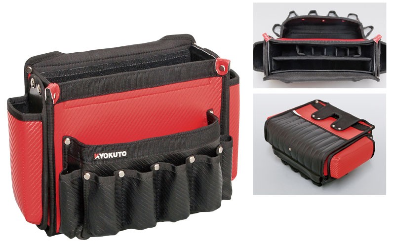 ツールバック 茶芯 フラワー ツールバッグ Pro : KLASS(旧極東産機