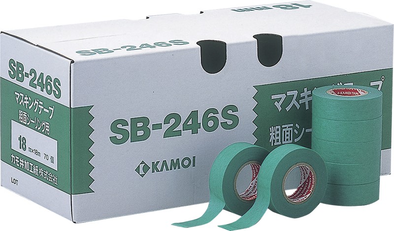 KLASS(旧極東産機) マスキングテープ(No.SB-246S) 幅30mm×18m巻