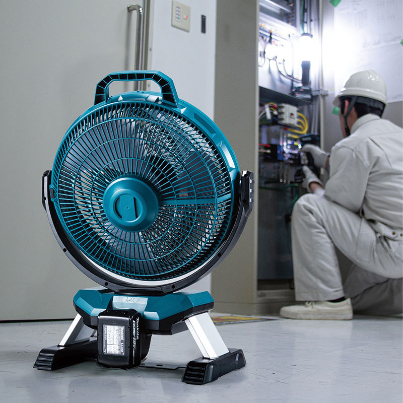 マキタ(makita) CF301DZ 青 充電式ファン　マキタバッテリー付き makita マキタ 充電産業扇 CF301DZ 本体のみ（バッテリー・充電器別売