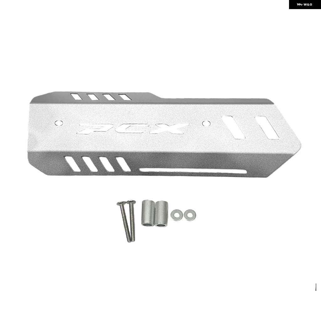 並行輸入品PCX160 バイク エキゾースト パイプ プロテクター ヒートシールド カバー ガード 火傷防止カバー ホンダ PC X 160PC X160の画像