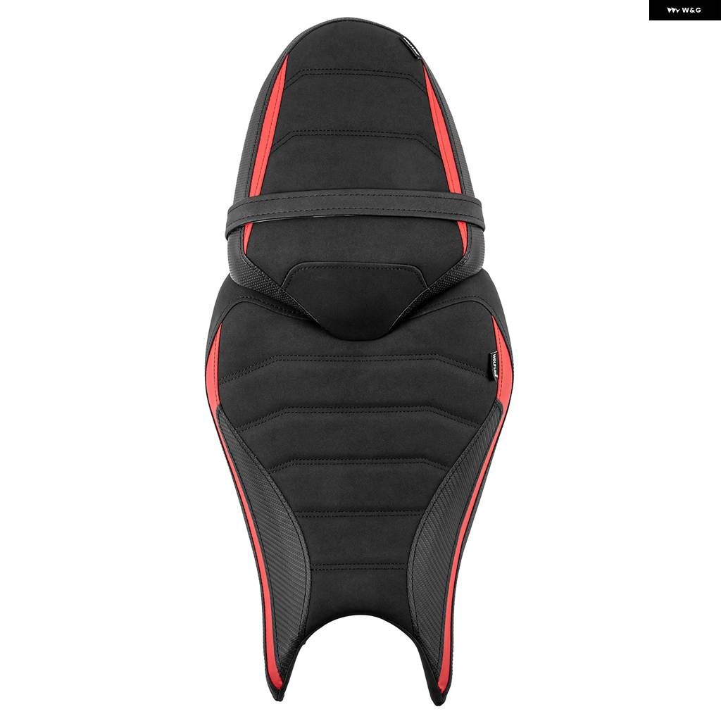 並行輸入品トライアンフ DAYTONA660 2024 2025年モデル フロントリア パッシデントシートカバー クッション ピリオン バイク アクセサリーの画像