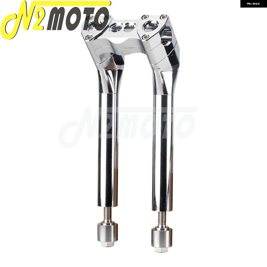 並行輸入品1インチ 25MM バイク クラブ スタイル ハンドルバー ライザークランプ ハーレー ダイナ ローライダー ストリートボブ スーパーグライド FXDF