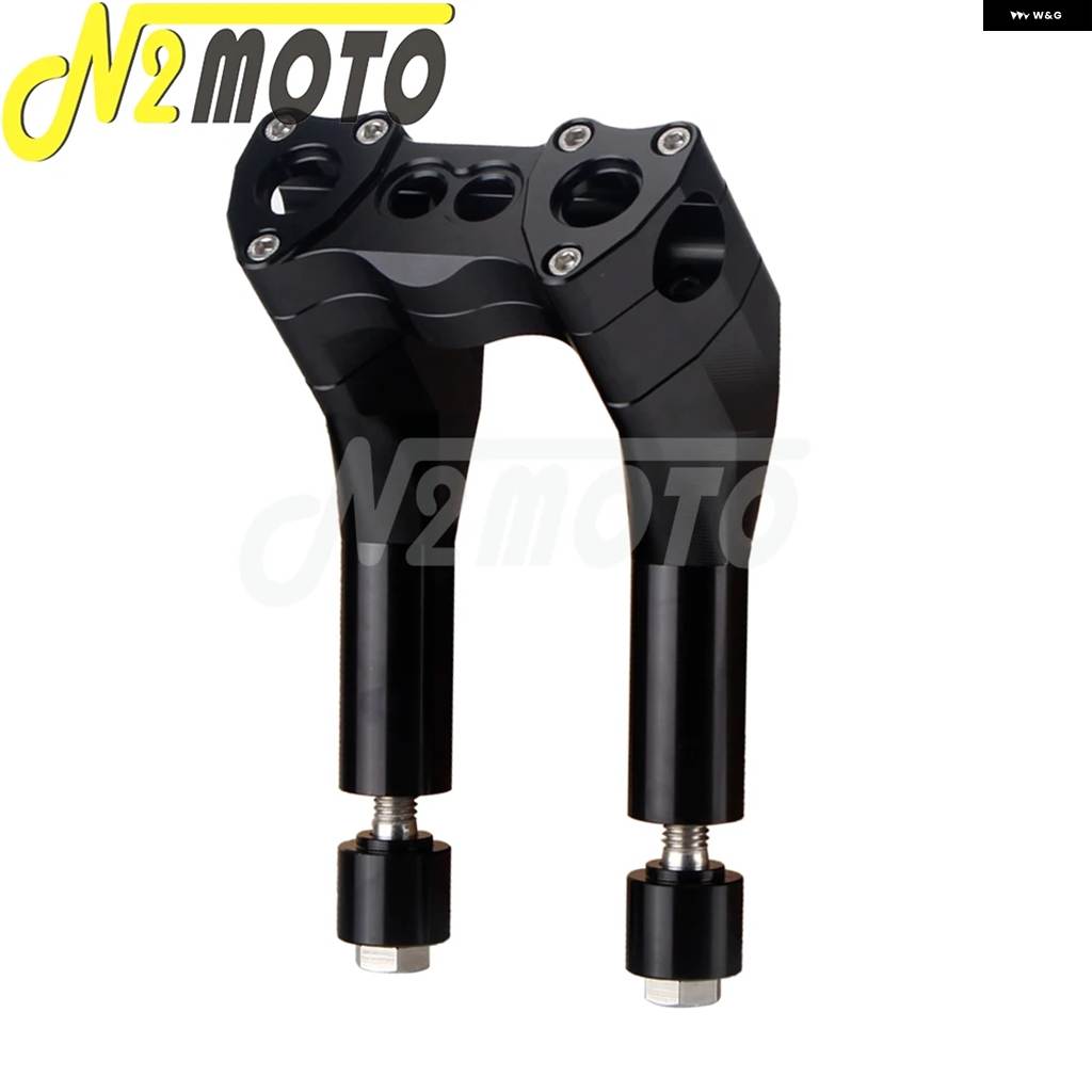 並行輸入品1インチ 25MM バイク クラブ スタイル ハンドルバー ライザークランプ ハーレー ダイナ ローライダー ストリートボブ スーパーグライド FXDF