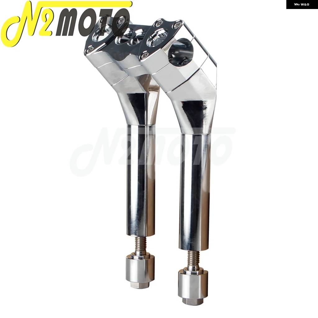 並行輸入品1インチ 25MM バイク クラブ スタイル ハンドルバー ライザークランプ ハーレー ダイナ ローライダー ストリートボブ スーパーグライド FXDF