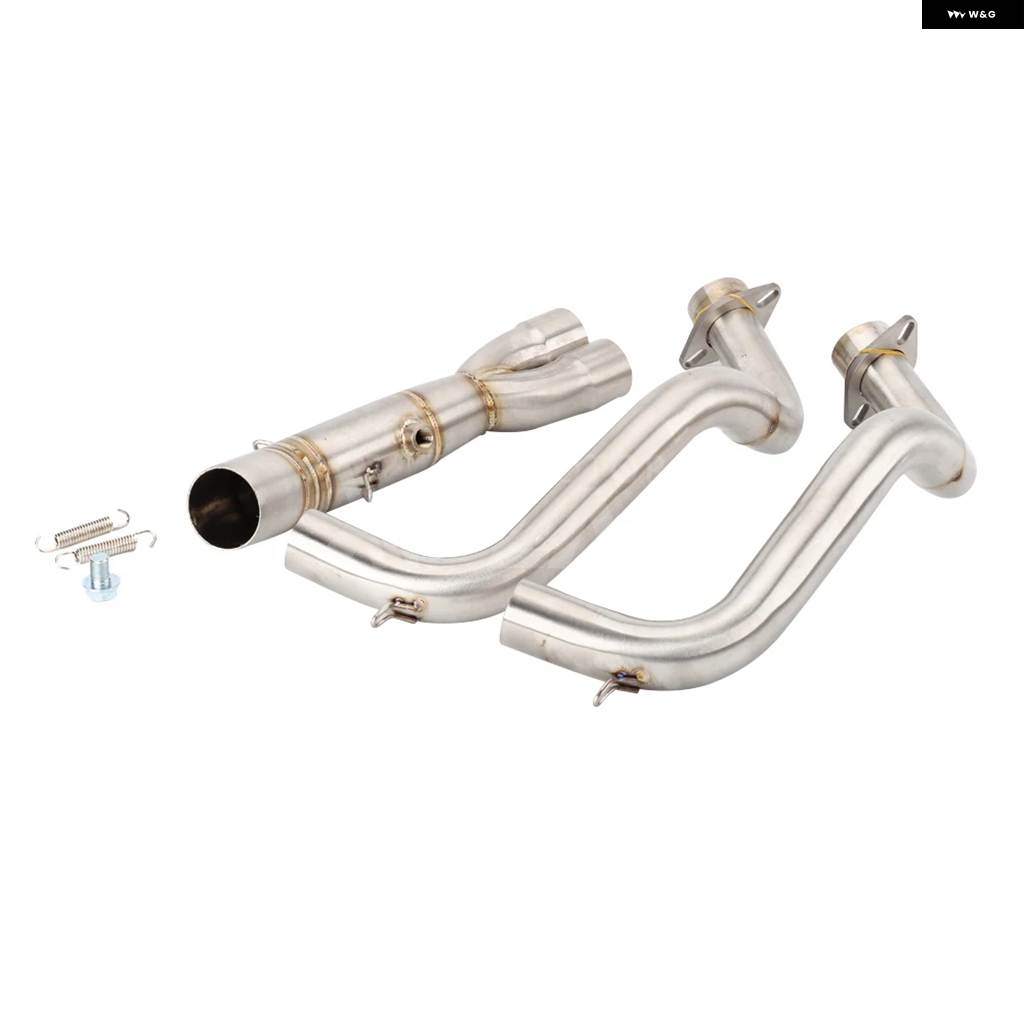並行輸入品ヤマハ MT07 FZ07 2014-2020 XSR 700 / TRACER 700 16-20 エスケープ バイク マフラー フロントミドルリンク パイプ スリップオン_1