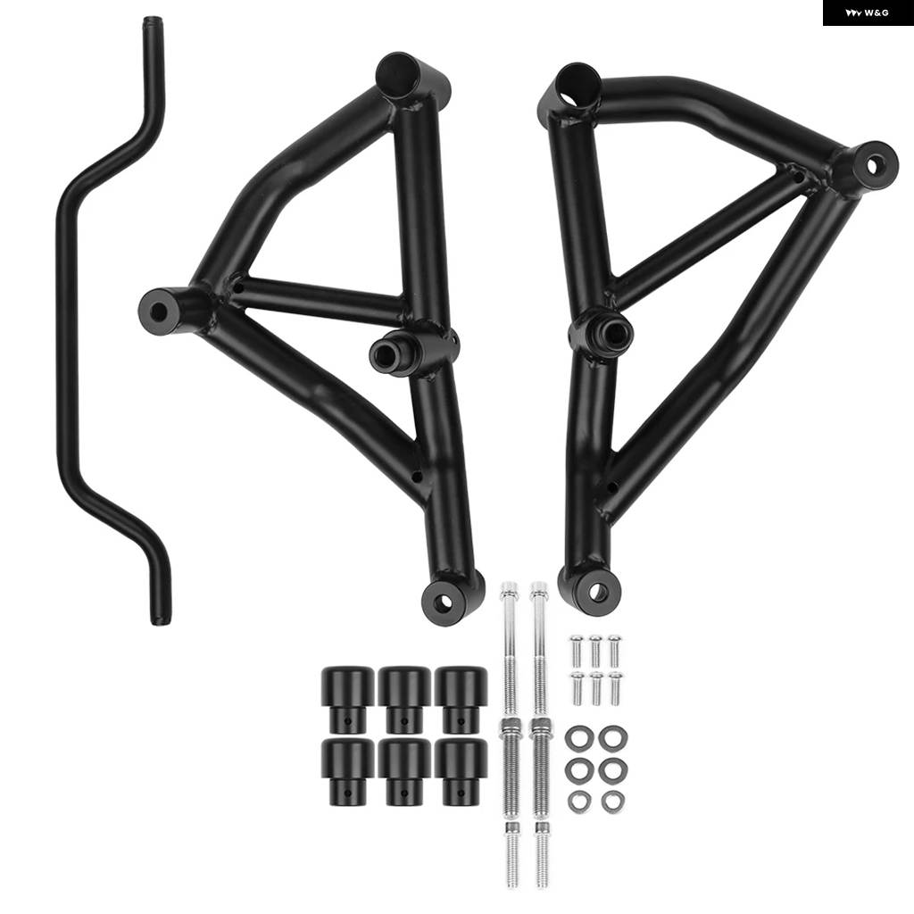 並行輸入品 バイク クラッシュ バー エンジン フレーム ガード バンパー プロテクター ヤマハ MT-09 2021 - 24 MT09 SP FZ09 FZの画像