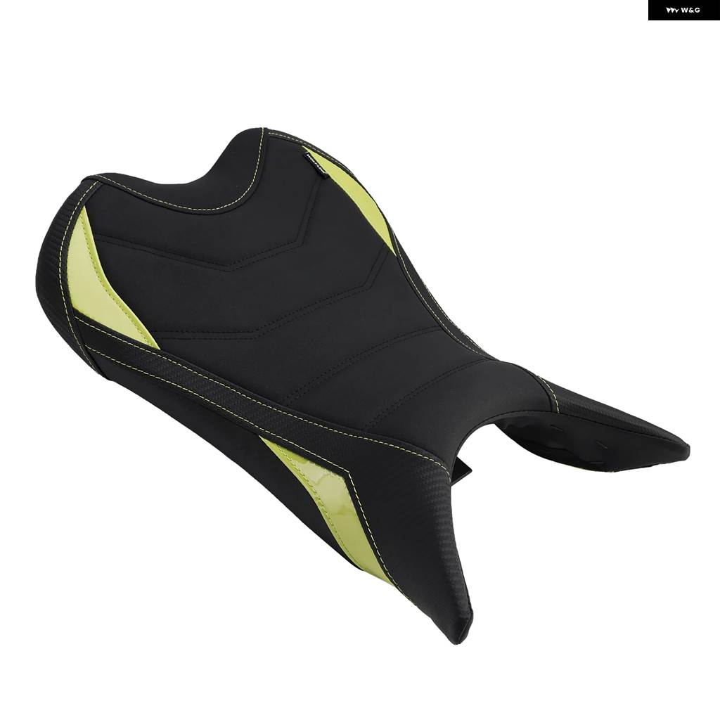 並行輸入品 フロントレイダーシート ドライバー クッション PU レッド ストリートトリプル 765/S/R 2023-2024 レッド_1