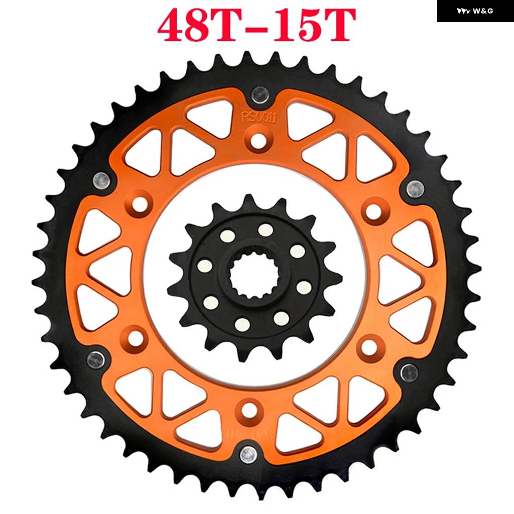 並行輸入品オートバイ 45T~52T 15T フロント リア スプロケット 690 660 400 LC4-E LC4 640 スーパーモト SMC690 SMC660 SM660 SXC625 エンデューロ | ブランド登録なし | 04