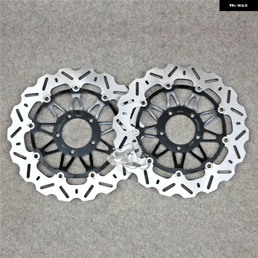 並行輸入品オートバイ ドゥカティ 749 848 998 モンスター S4R 999 R/S 1100 フローティングフロント ブレーキディスク ローター_2