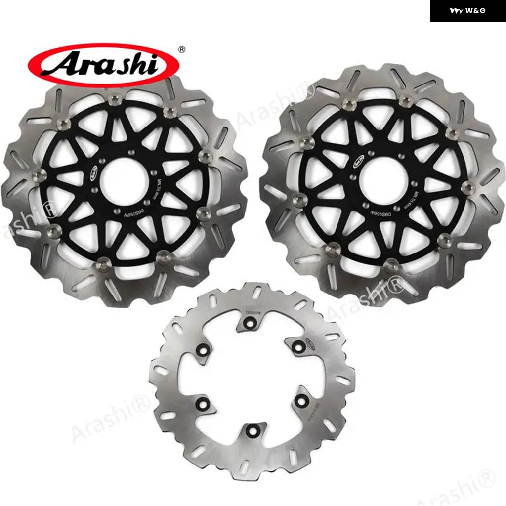 並行輸入品ブレーキディスク ボルトセット ドゥカティ MONSTER / S 1000 2003 2004 2005 CNC フルフローティング フロントリア ブレーキローターディス_1