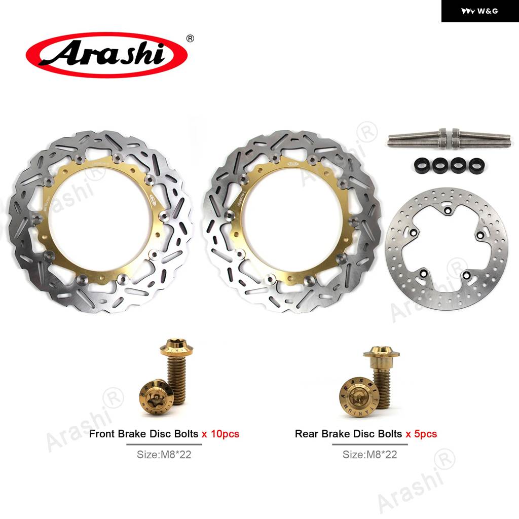 並行輸入品CNC ブレーキディスク ボルトセット BMW R1200GS 2013 - 2018 / R1200GS ABS 2014 - 18 フロントリア ローターディスク用_8