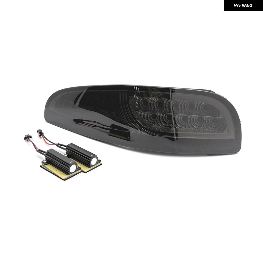 並行輸入品2PCS シーケンシャル スモーク LED フロント ターン シグナル ライト /コーナー DRL / パーキング ライト 1997-2004 シボレー コルベット C5_1
