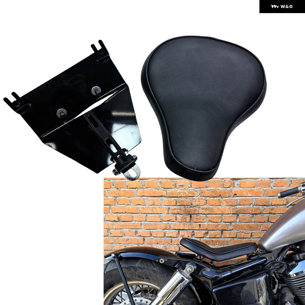 並行輸入品ホンダ VT750シャドウ750 SHADOW750 1997-2003年モデルレザーソロシート クッション サドルカバー パッドの画像