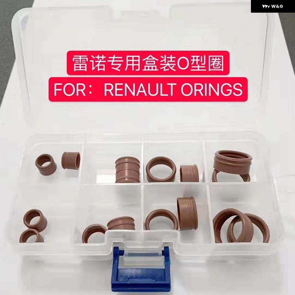 並行輸入品 40ピース エアコン 配管 継ぎ口 シール ゴムリング ルノーシール Oリング ルノー A/C_1