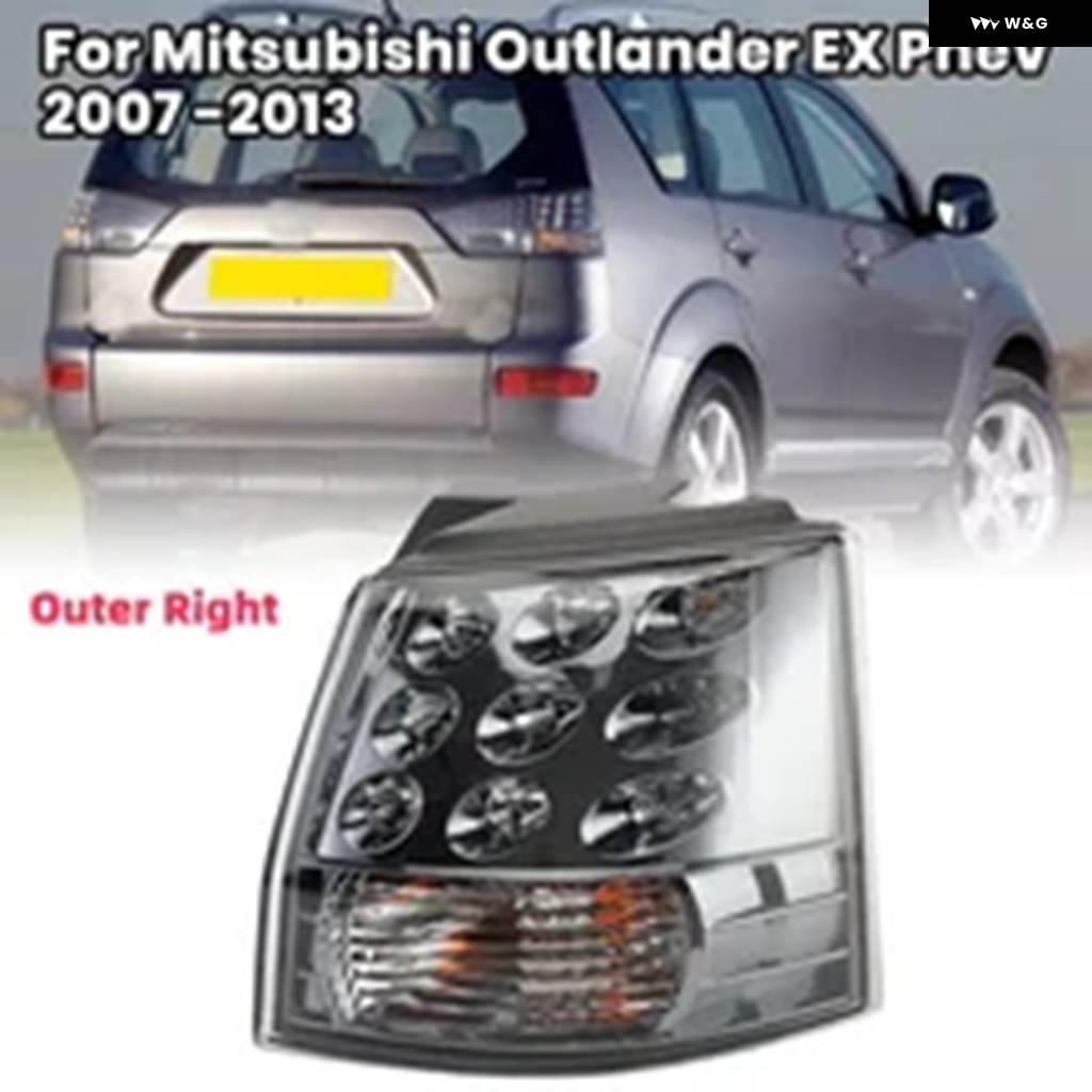 並行輸入品 リア テールライト アセンブリ 三菱 アウトランダー EX PHEV 2007 -2013 LED ストップブレーキ ウィンカー インジケーター ランの画像