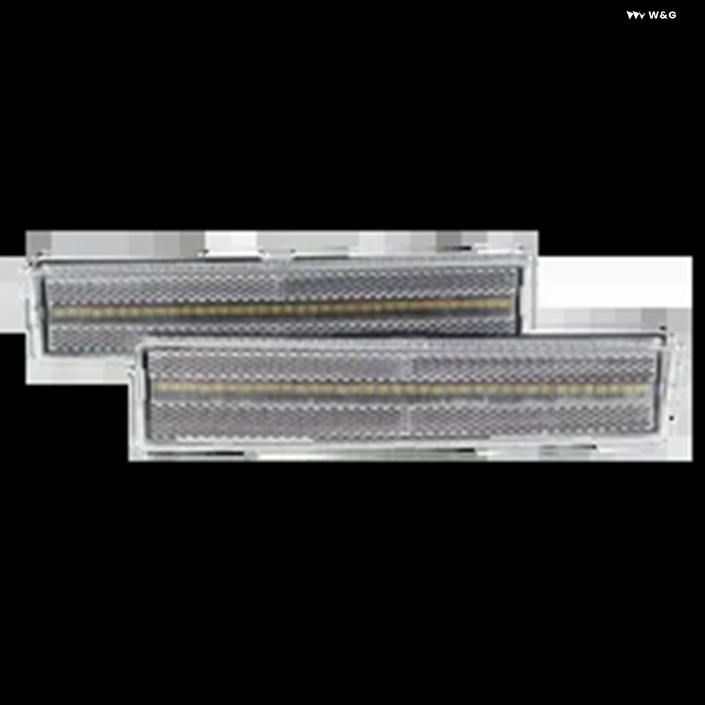 並行輸入品 2個 1980-1986フォード F-100 F-150 F-250 F-350 ブロンコ LED サイド マーカーライト フロント バンパー ウィンカーの画像